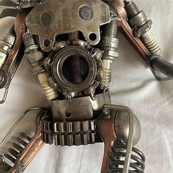 廃材メタルアート（プレデター） メタルアート プレデター モチーフ - メルカリ